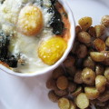 Baked Eggs and Marinara