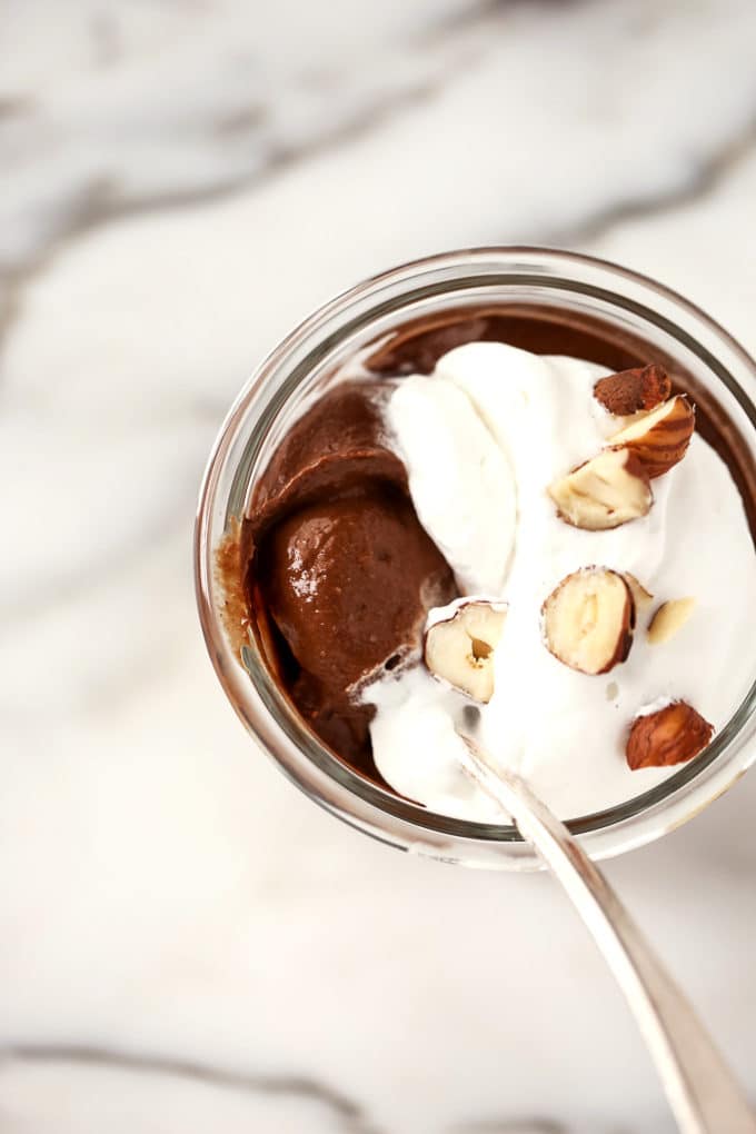 Vegan Hazelnut &amp; Chocolate &amp;quot;Nutella&amp;quot; Pudding - Blissful Basil