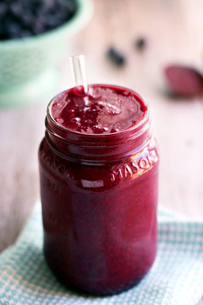 Beet & Berry Smoothie - Blissful Basil | Healthy Plant-Based Vegan ...