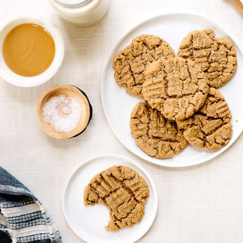 peanut butter  cookies by christine