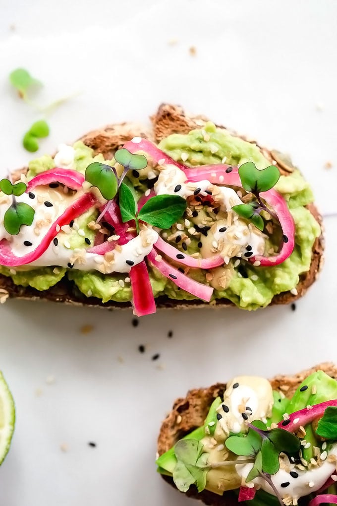 16 Delicious Ways to Top Your Avocado Toast - Ambitious Kitchen